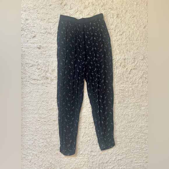 & Other Stories Printed Taper Pant Elastic Waist - Picture 1 of 8